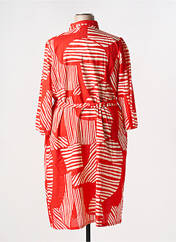 Robe mi-longue rouge BARANDI pour femme seconde vue