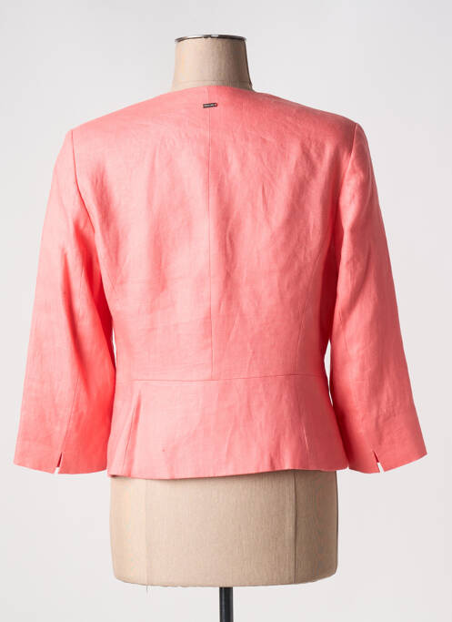 Veste casual col rond orange WHITE LABEL femme