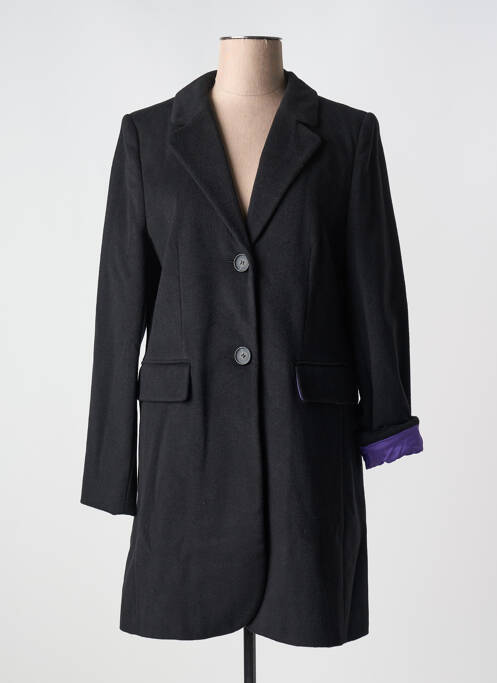 Manteau long noir BETTY BARCLAY pour femme