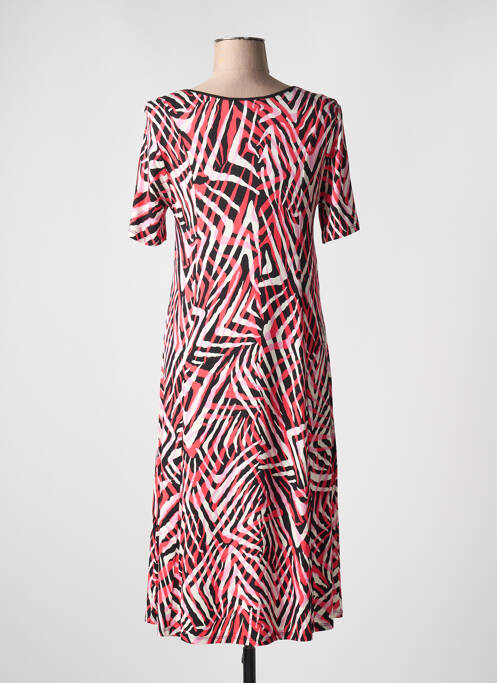 Robe mi-longue rose BARANDI femme