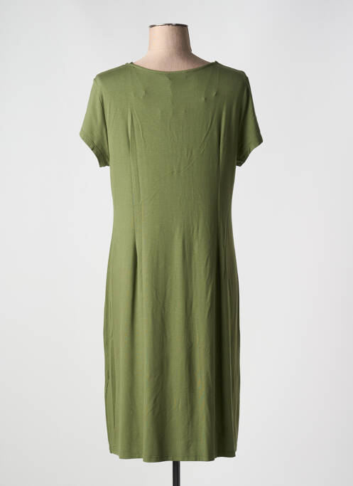 Robe mi-longue vert BARANDI pour femme