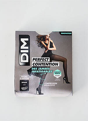 Collants noir DIM pour femme