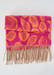 Echarpe rose PALME pour femme seconde vue