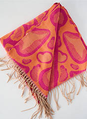 Echarpe rose PALME pour femme seconde vue