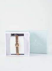 Montre rose JACQUES DU MANOIR pour femme seconde vue