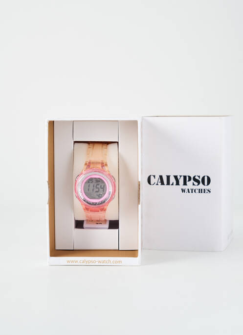 Montre rose CALYPSO pour fille