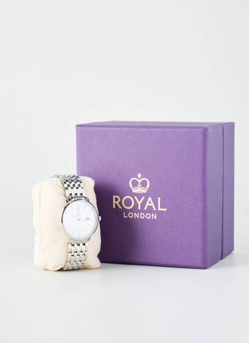Montre argent ROYAL LONDON pour femme