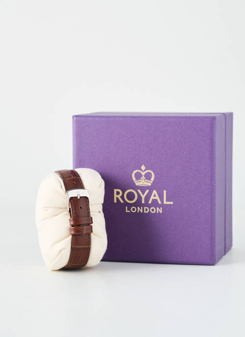 Montre marron ROYAL LONDON femme
