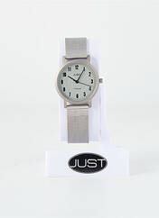 Montre argent JUST pour homme seconde vue