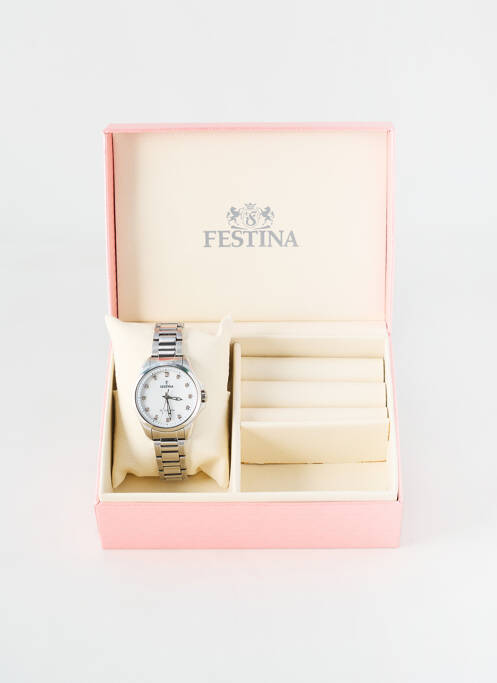 Montre argent FESTINA pour femme