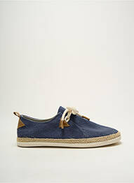 Baskets semelle amovible bout rond bleu ARMISTICE homme