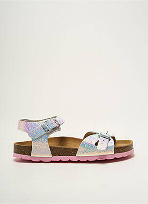 Sandales/nu pieds type de semelle anatomique bout ouvert rose REQINS fille