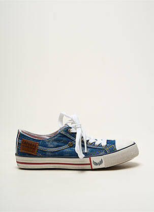 Baskets fermeture lacets bleu KAPORAL enfant