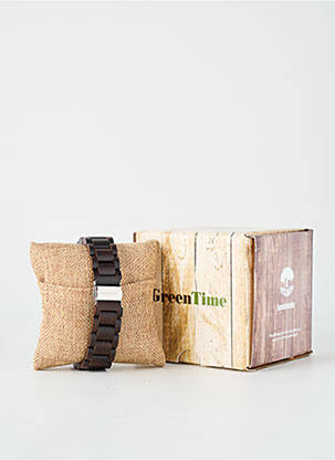 Montre marron GREEN TIME homme