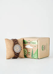 Montre marron GREEN TIME pour femme seconde vue