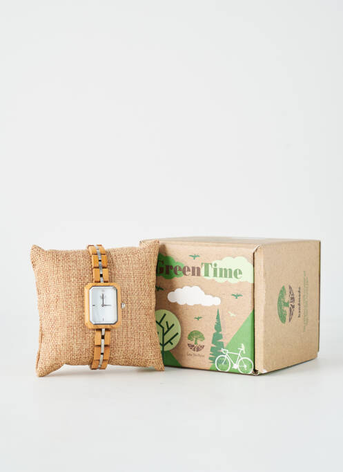 Montre marron GREEN TIME pour femme