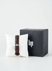 Montre marron LIP pour homme seconde vue