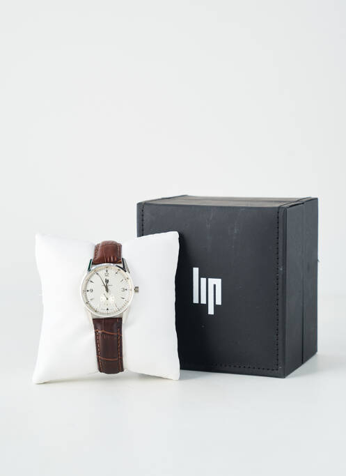 Montre marron LIP pour homme