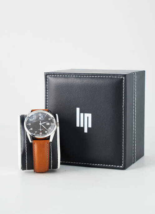 Montre marron LIP pour homme