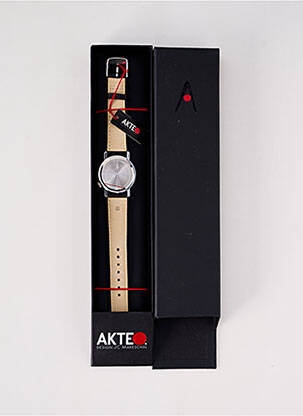 Montre fermeture boucle(s) noir AKTEO femme