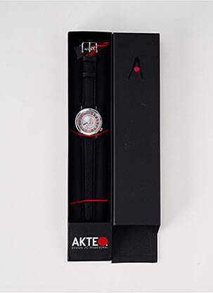 Montre fermeture boucle(s) noir AKTEO homme
