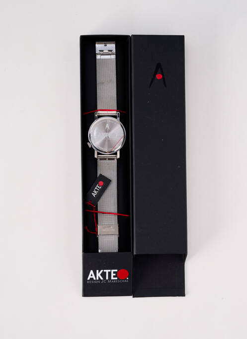 Montre argent AKTEO pour femme