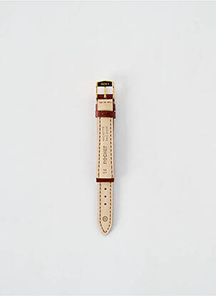 Bracelet de montre fermeture boucle(s) marron ROCHET femme