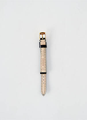 Bracelet de montre fermeture boucle(s) noir ROCHET femme