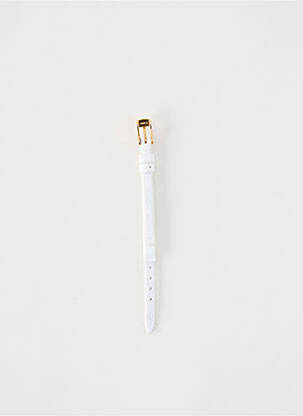 Bracelet de montre fermeture boucle(s) blanc ROCHET femme