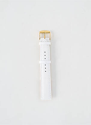 Bracelet de montre blanc ROCHET pour femme