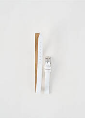 Bracelet de montre blanc ZRC pour femme seconde vue