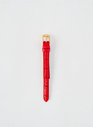 Bracelet de montre rouge ROCHET pour femme