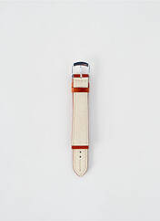 Bracelet de montre marron FLEURUS pour homme seconde vue