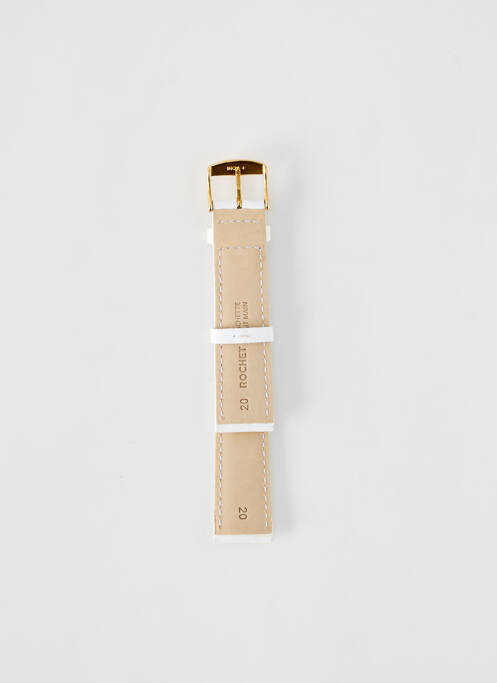 Bracelet de montre blanc ROCHET pour femme