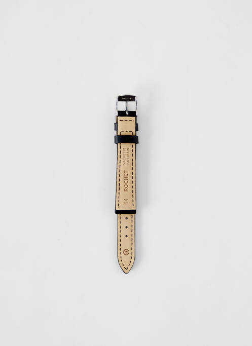 Bracelet de montre noir ROCHET pour femme