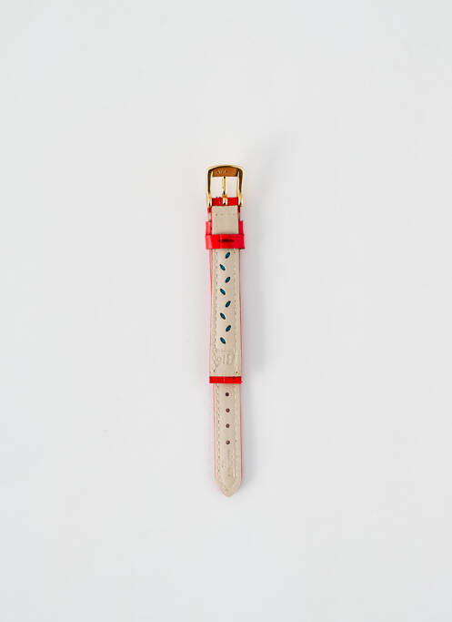 Bracelet de montre rouge ROCHET pour femme