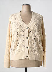 Gilet manches longues beige DAMART pour femme seconde vue