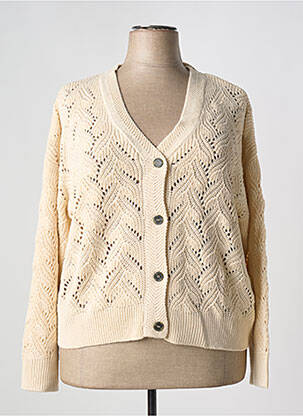 Gilet manches longues beige DAMART pour femme