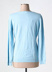 Gilet manches longues bleu REAL CASHMERE pour femme seconde vue