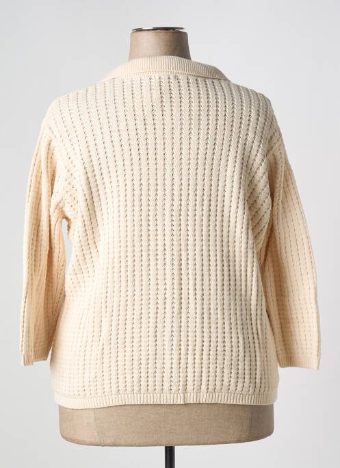 Gilet manches longues beige DAMART pour femme