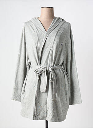 Robe de chambre stretch gris RALPH LAUREN femme