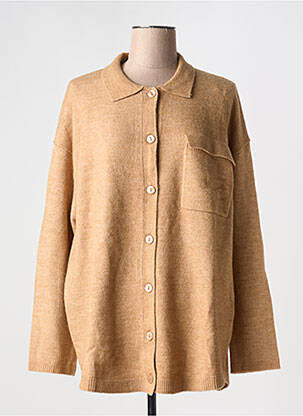 Gilet manches longues stretch marron THERMOLACTYL BY DAMART femme