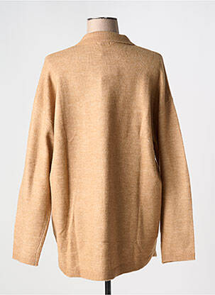 Gilet manches longues stretch marron THERMOLACTYL BY DAMART femme