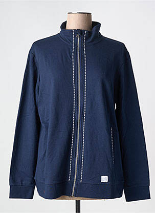 Veste casual poches bleu DAMART femme