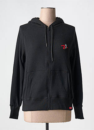 Veste casual col rond noir DAMART femme