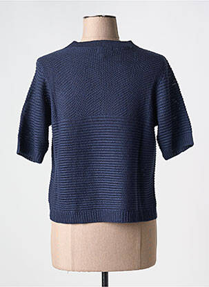 Gilet manches courtes fermeture boutonnée sur le devant bleu DAMART femme