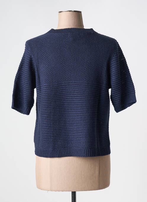 Gilet manches courtes bleu DAMART pour femme