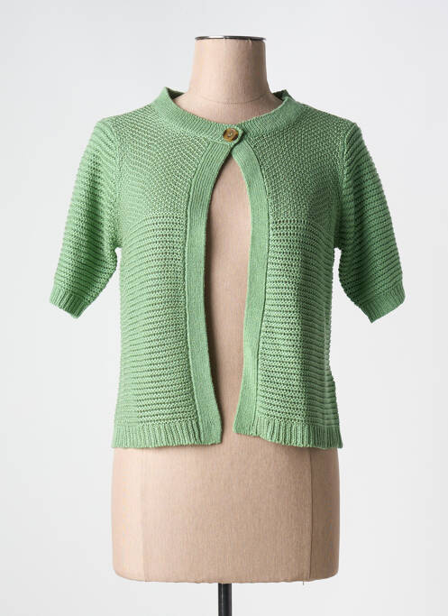 Gilet manches courtes vert DAMART pour femme