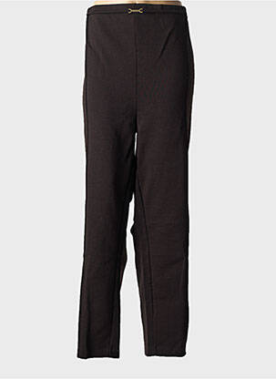 Pantalon droit stretch taille normale noir DAMART femme