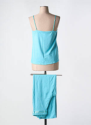 Pyjama tissage jersey bleu ARTHUR femme